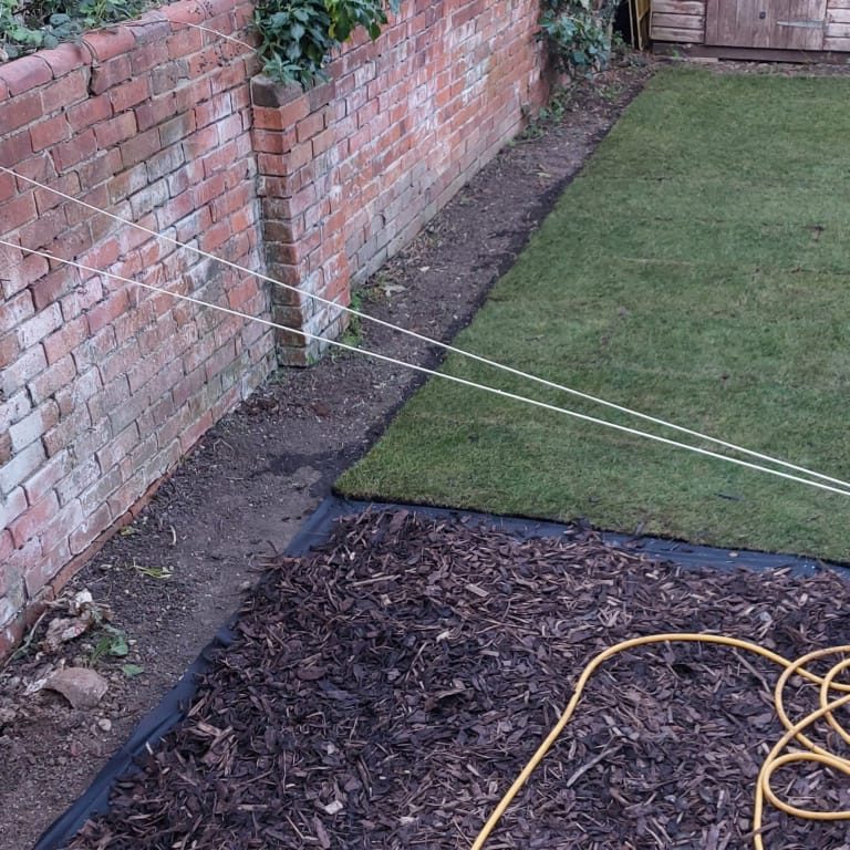 lawn turfing and mulch reading